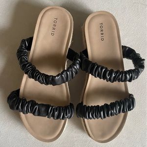 Like New Torrid Platform Espadrilles Sandals—Size 13